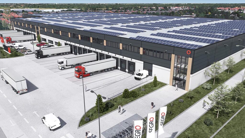 Zum Jahresende 2024 können Unternehmen in das Segro Logistics Centre Hamburg Neu Wulmstorf einziehen.