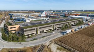 Panattoni entwickelt das City Dock gemeinsam mit der Montis Real Estate GmbH und in enger Abstimmung mit der Gemeinde Kirchheim sowie der regionalen Wirtschaftsförderung.
